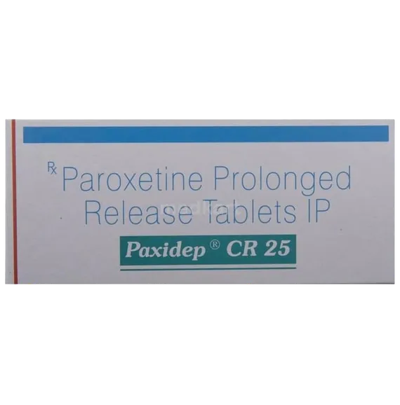 paxidep cr 25mg tablet 10's